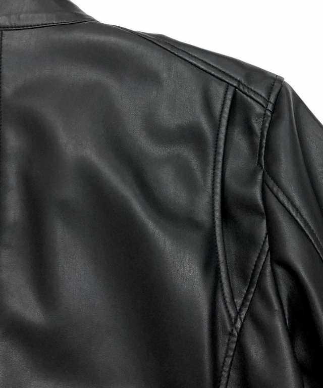 ロンドンデニム/【LondonDenim】フェイクレザー/シングルライダースの通販は