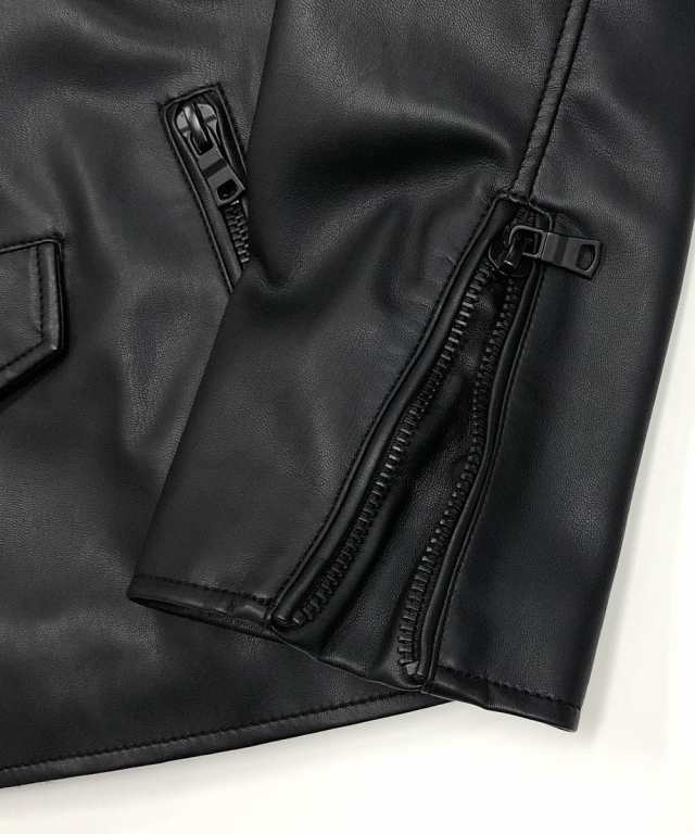 ロンドンデニム/【LondonDenim】フェイクレザー/シングルライダースの通販は