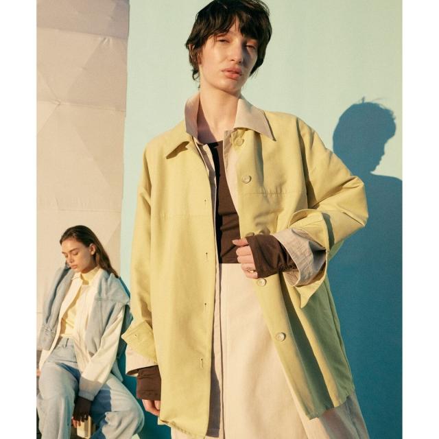 【NEW】ナージー（NERGY）/フェイクスエードシャツジャケット