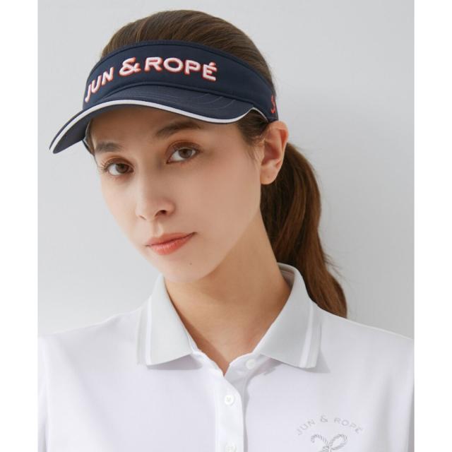 ジュン＆ロぺ（JUN&ROPE'）/立体刺繍ロゴバイザーの通販はau PAY