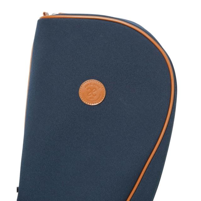 ジュン＆ロぺ（JUN&ROPE'）/合皮コンビ使いカレッジロゴキャディバッグ