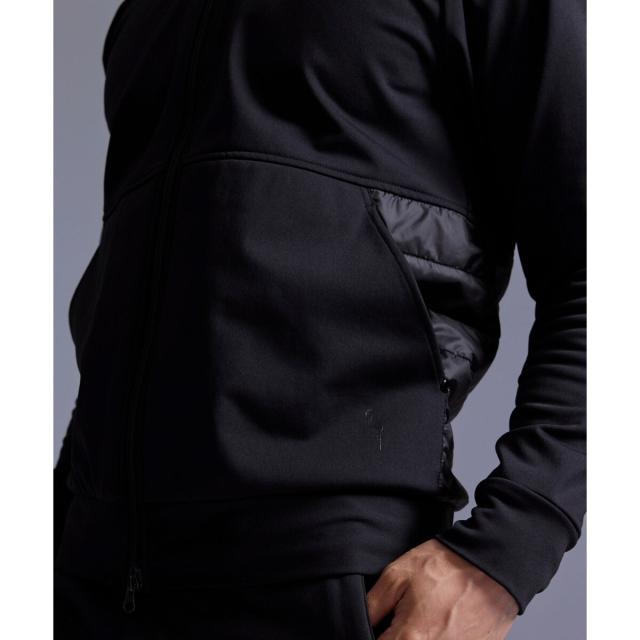 ジュン＆ロぺ（JUN&ROPE'）/【NOIR】ハイブリッドパーカー