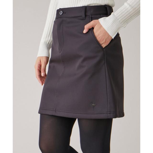 ジュン＆ロぺ（JUN&ROPE’）/【保温】三層防風フリース　Aラインスカート