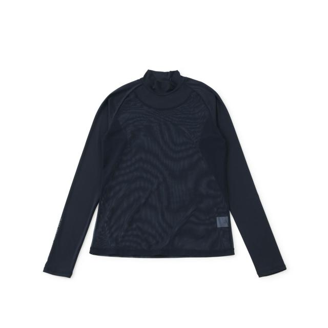 ジュン＆ロぺ（JUN&ROPE’）/【UVカット】【速乾】クールコアUVメッシュ切替モックプルオーバー