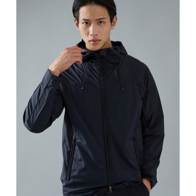 ジュン＆ロぺ（JUN&ROPE’）/【NOIR】【撥水】【防透け】【ストレッチ】カルバック撥水ストレッチフーディージャケット_2