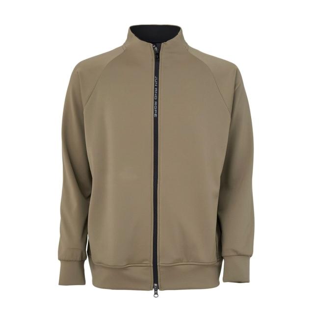 ジュン＆ロぺ（JUN&ROPE’）/【NOIR】【ストレッチ】ネオプレーンダンボールフルジップジャケット