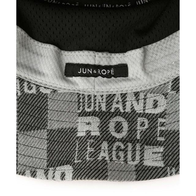 ジュン＆ロぺ（JUN&ROPE’）/チェッカーボードジャガードバケットハット_19
