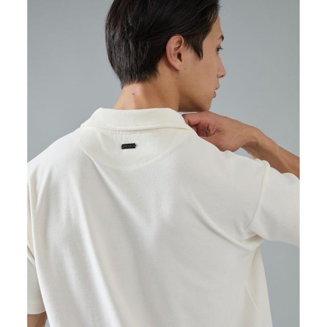 ジュン＆ロぺ（JUN&ROPE'）/【NOIR】マイクロパイル半袖スキッパーシャツ