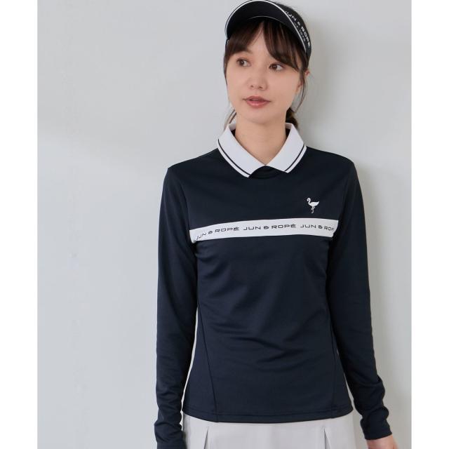 ジュン＆ロぺ（JUN&ROPE'）/ベアスムース 衿付きプルオーバーの通販は