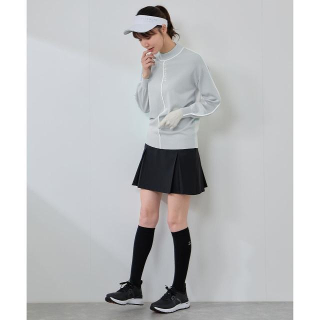 ジュン＆ロぺ（JUN&ROPE’）/ライン使いパフスリーブ長袖ニット［一部WEB限定カラー］_14
