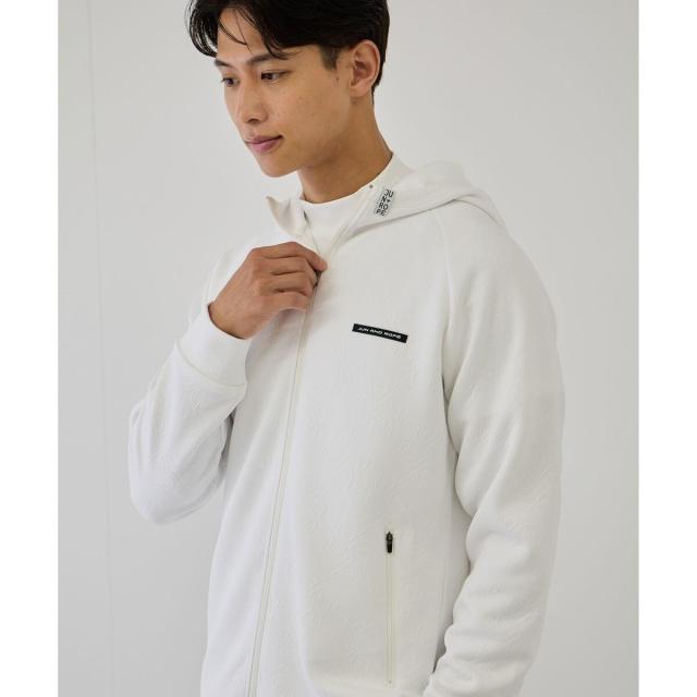 ジュン＆ロぺ（JUN&ROPE'）/【UV】【吸水速乾】ロゴキルト風ジャカード