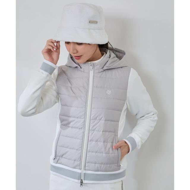 ジュン＆ロぺ（JUN&ROPE’）/中綿タフタブルゾン/防風・撥水