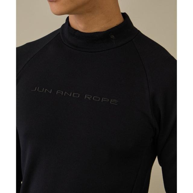 ジュン＆ロぺ（JUN&ROPE’）/【NOIR】ウールナイロン長袖ハイネックシャツ_6