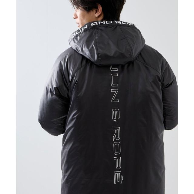 ジュン＆ロぺ（JUN&ROPE'）/【J'aDoRe限定】ロゴ入り中綿ベンチコート
