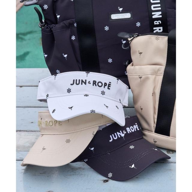 ジュン＆ロぺ（JUN&amp;ROPE’）/小紋柄バイザー_17
