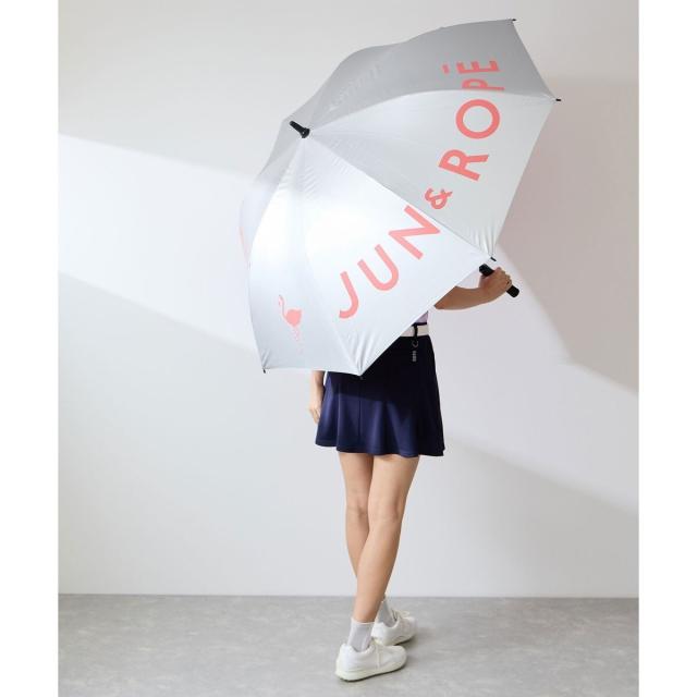 ジュン＆ロぺ（JUN&ROPE'）/フラミンゴプリントアンブレラ/UV