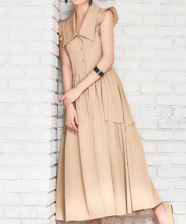 KAREN MILLEN ミディ スカート アイボリー ハイウェスト Aライン KAREN MILLEN ミディ スカート アイボリー ハイウェスト Aライン