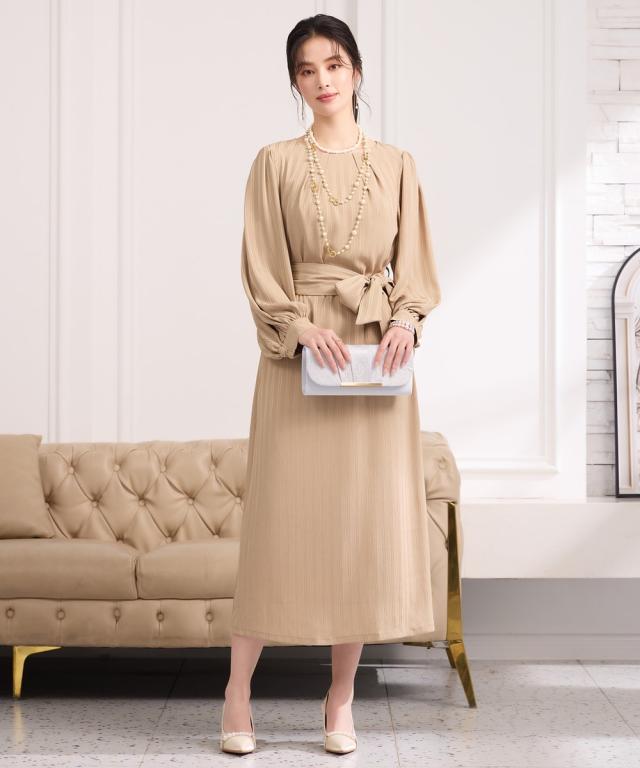 ドレスプラス（DRESS+）/ワンピース パーティードレス レディース 着痩せ