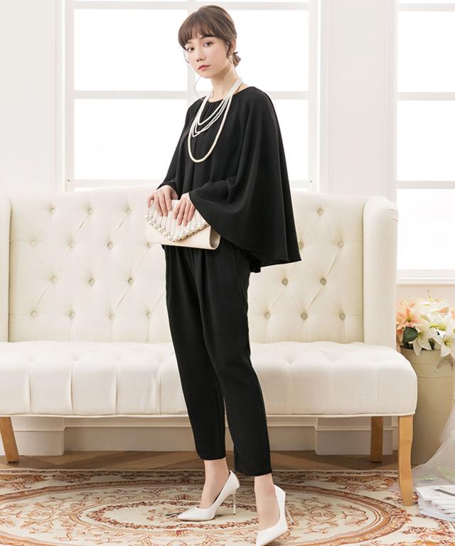 ドレスプラス（DRESS+）/3WAYケープ＆ノースリーブデザインパンツセットアップ_19