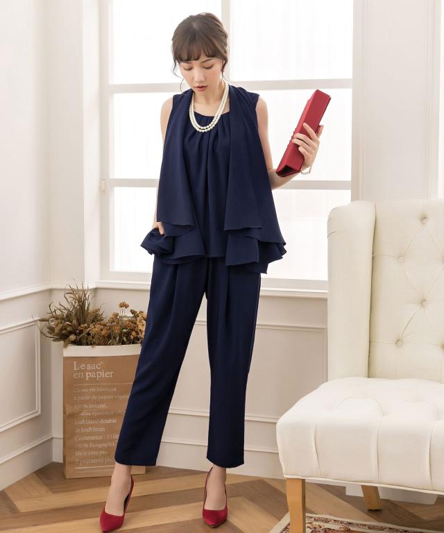 ドレスプラス（DRESS+）/3WAYケープ＆ノースリーブデザイン