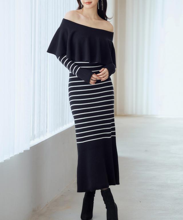 セゾン ド パピヨン（SAISON DE PAPILLON）/ダブルフェイスショート丈