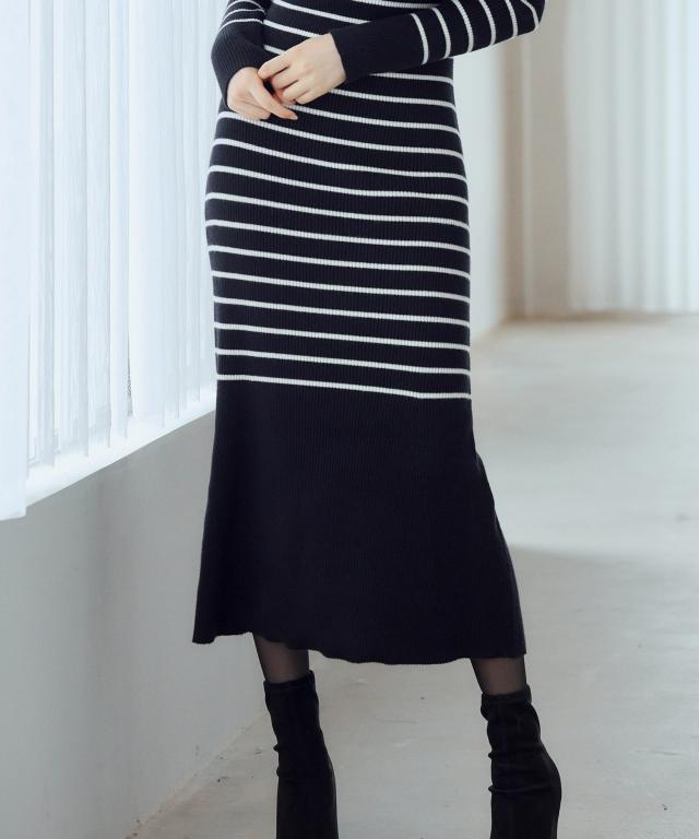 セゾン ド パピヨン（SAISON DE PAPILLON）/ダブルフェイスショート丈