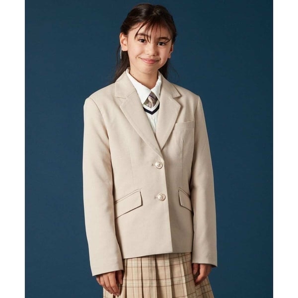 アー・ヴェ・ヴェ（a．v．v）/[140−160]【卒服】エンブレム付きテーラードジャケット_1