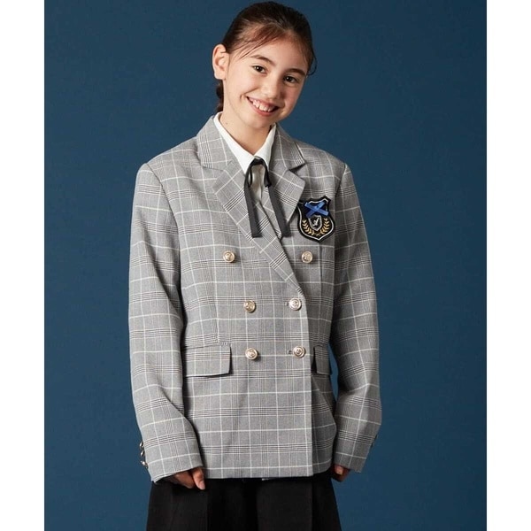 アー・ヴェ・ヴェ（a．v．v）/[140−160]【卒服】エンブレム付きWブレストジャケット