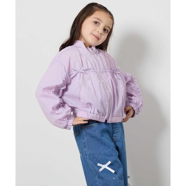 アー・ヴェ・ヴェ（a．v．v）/[140−150]ギャザーリボンブルゾン その他子供服（アウター）