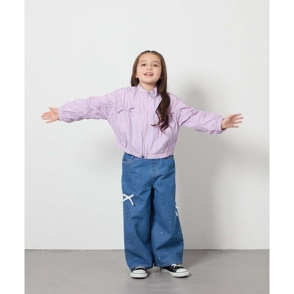 アー・ヴェ・ヴェ（a．v．v）/[140−150]ギャザーリボンブルゾン その他子供服（アウター）