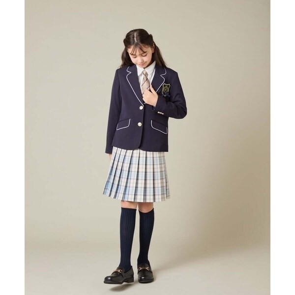 アー・ヴェ・ヴェ（a．v．v）/[150−160]【卒服】【エンブレム付き】パイピングテーラードジャケット_2