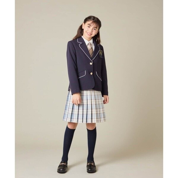 アー・ヴェ・ヴェ（a．v．v）/[150−160]【卒服】【エンブレム付き】パイピングテーラードジャケット_4