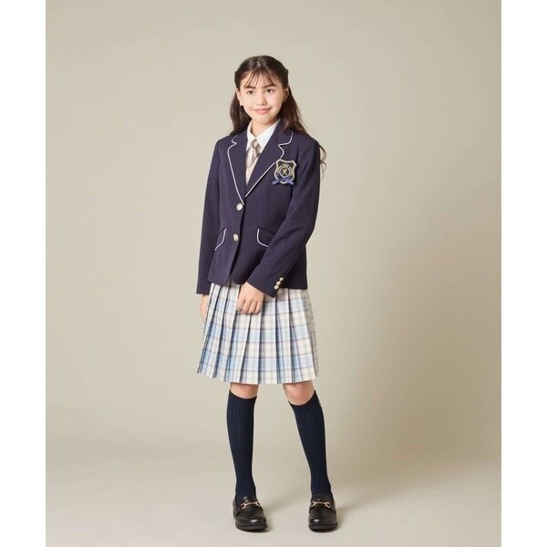 アー・ヴェ・ヴェ（a．v．v）/[150−160]【卒服】【エンブレム付き】パイピングテーラードジャケット_5