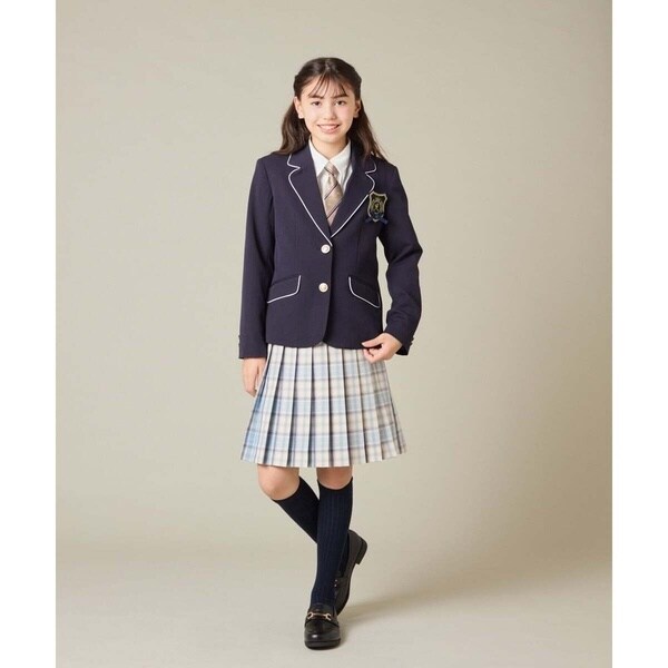 アー・ヴェ・ヴェ（a．v．v）/[150−160]【卒服】【エンブレム付き】パイピングテーラードジャケット_6