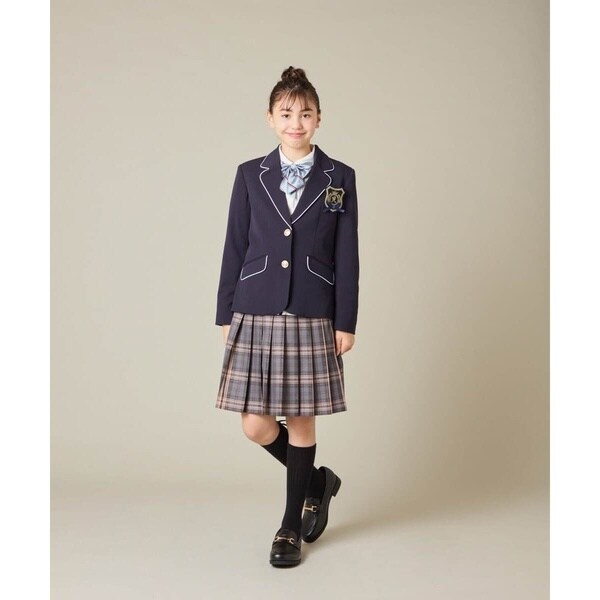 アー・ヴェ・ヴェ（a．v．v）/[150−160]【卒服】【エンブレム付き】パイピングテーラードジャケット_10