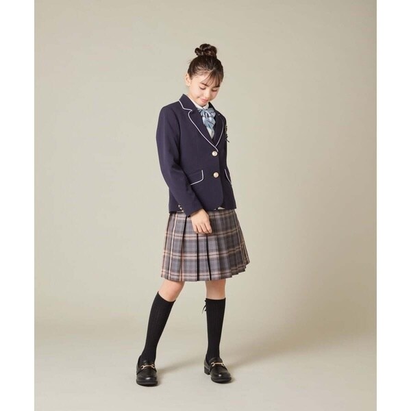 アー・ヴェ・ヴェ（a．v．v）/[150−160]【卒服】【エンブレム付き】パイピングテーラードジャケット_11