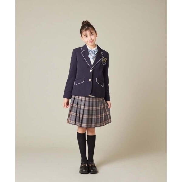 アー・ヴェ・ヴェ（a．v．v）/[150−160]【卒服】【エンブレム付き】パイピングテーラードジャケット_12