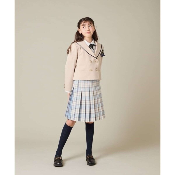 アー・ヴェ・ヴェ（a．v．v）/[150−160]【卒服】【エンブレム付き】配色セーラーカラージャケット_6