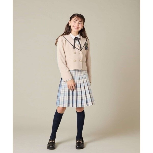アー・ヴェ・ヴェ（a．v．v）/[150−160]【卒服】【エンブレム付き】配色セーラーカラージャケット_7