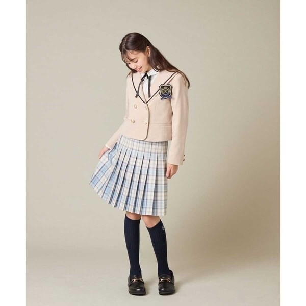 アー・ヴェ・ヴェ（a．v．v）/[150−160]【卒服】【エンブレム付き】配色セーラーカラージャケット_8