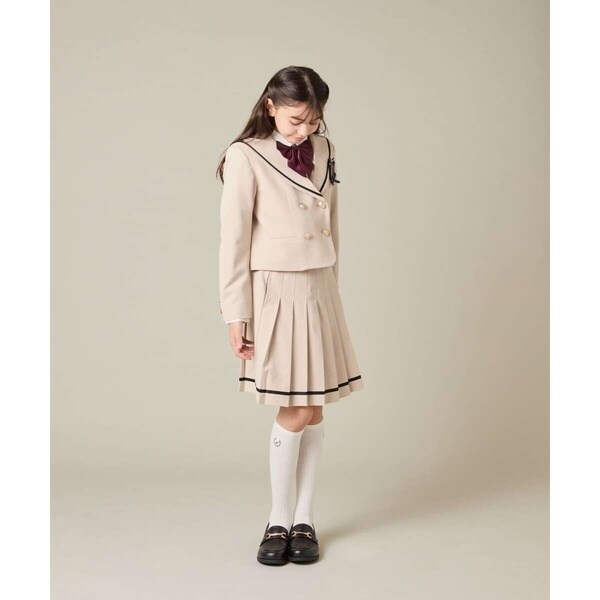 アー・ヴェ・ヴェ（a．v．v）/[150−160]【卒服】【エンブレム付き】配色セーラーカラージャケット_12