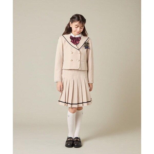 アー・ヴェ・ヴェ（a．v．v）/[150−160]【卒服】【エンブレム付き】配色セーラーカラージャケット_15