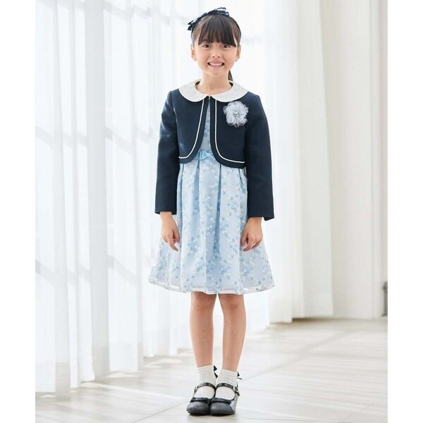 アー・ヴェ・ヴェ（a．v．v）/[110−130]【セレモニー/オケージョン/結婚式】衿付きセレモニーボレロ_3
