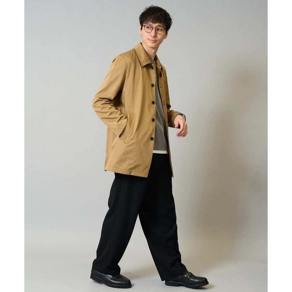 アー・ヴェ・ヴェ（a．v．v）/【撥水/毛玉になりにくい】ステンカラー