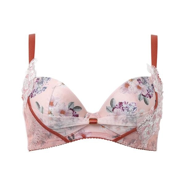 ワコール．（WACOAL．）/リボンブラ　脇すっきり　ワイヤーブラ（３／４カップ）（ＢＸＢ４７３