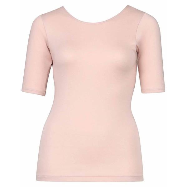 ワコール（WACOAL）/ふんわりあったかゆったりタイプ　レディスインナー　トップ（５分袖）