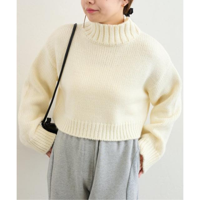 ユー バイ スピック＆スパン（U by SPICK&SPAN）/ハイネックショートニットプルオーバーの通販は 5,683円