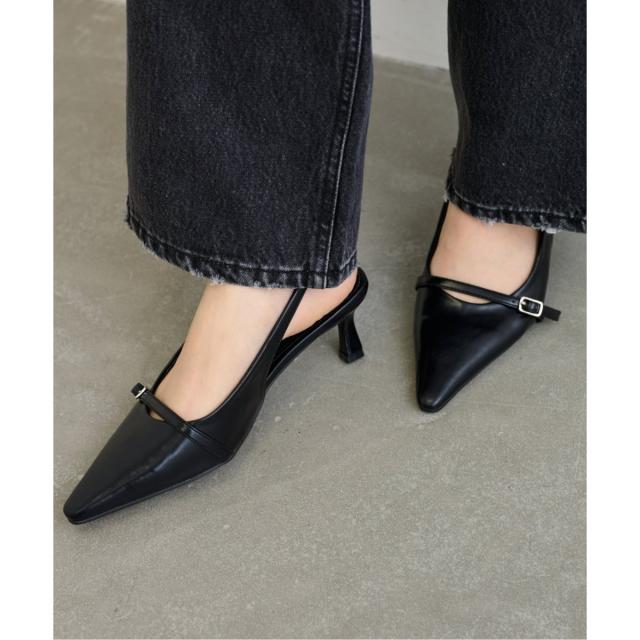 ユー バイ スピック＆スパン（U by SPICK&SPAN）/KOMOREBI MUSEUM /コモレビミュージアム バックストラップポインテッドミュール