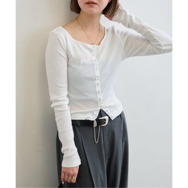 ユー バイ スピック＆スパン（U by SPICK&SPAN）/《追加2》シフォンテレコカットトップス