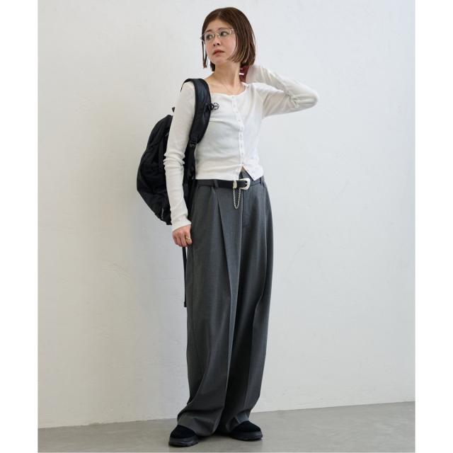 ユー バイ スピック＆スパン（U by SPICK&SPAN）/《追加2》シフォンテレコカットトップス